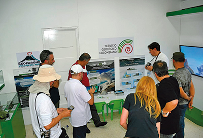 Parque Temático Omaira Sánchez recibió visita de la Unesco para identificar ruta de Geoparques
