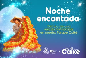Bailarina folclórica con falda y sombrero