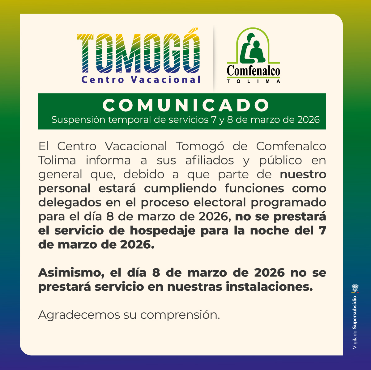 COMUNICADO_TOMOGO_NO_PRESTACION_SERVICIO_POR_ELECCIONES_2026
