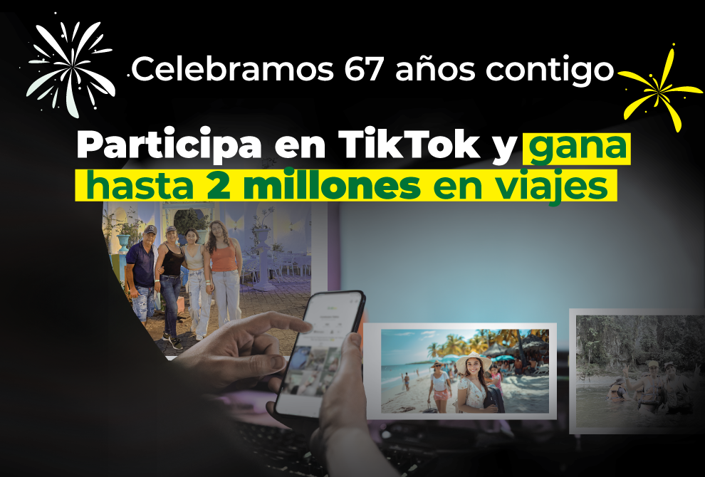 Comfenalco Tolima se estrena en TikTok y entregará incentivos por 2 millones de pesos en viajes