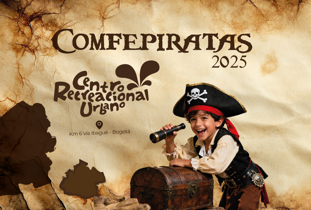 ¡Zarpando hacia la aventura! Comfenalco Tolima anuncia la gran búsqueda del tesoro «COMFEPIRATAS 2025»