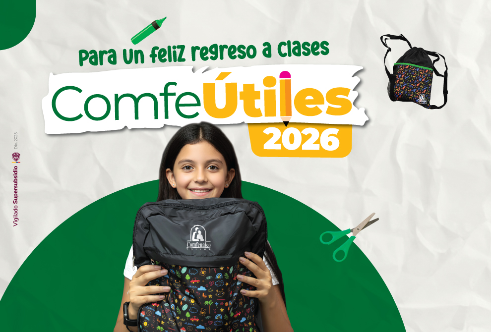 Feria Comfeútiles 2026. Prepárate para un feliz regreso a clases