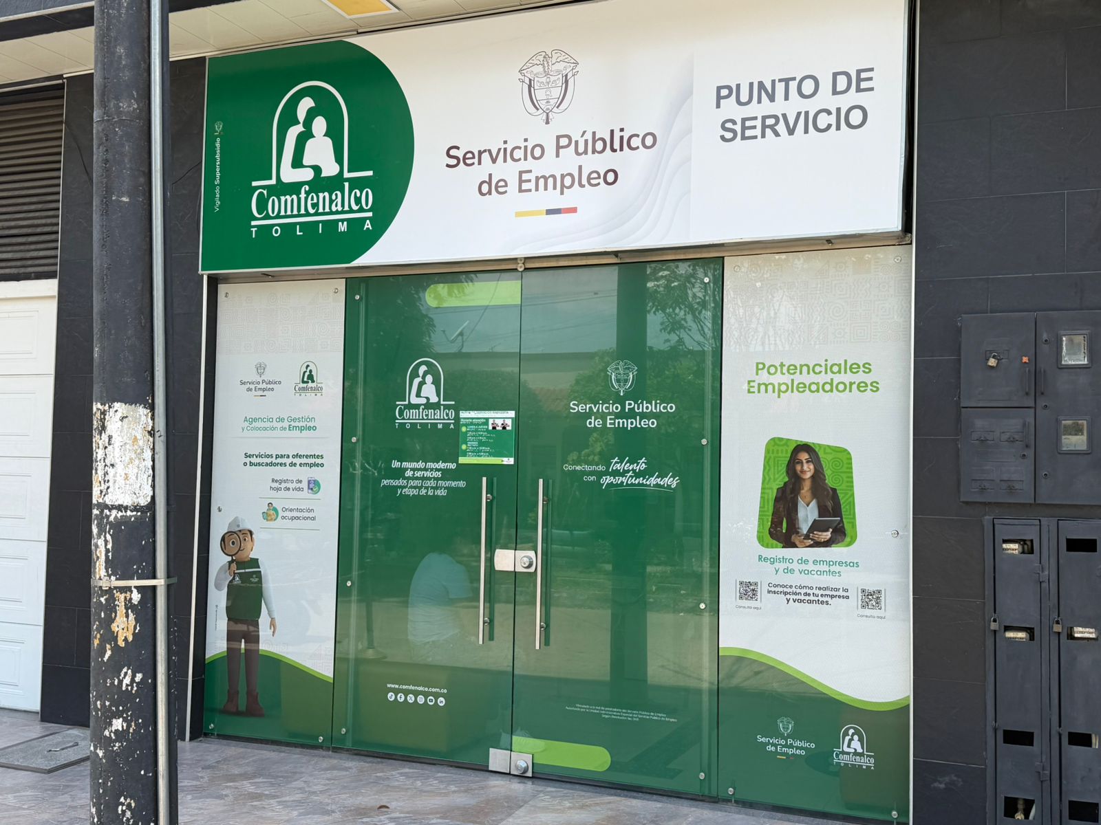 Oficina Comfenalco Tolima sede Mariquita