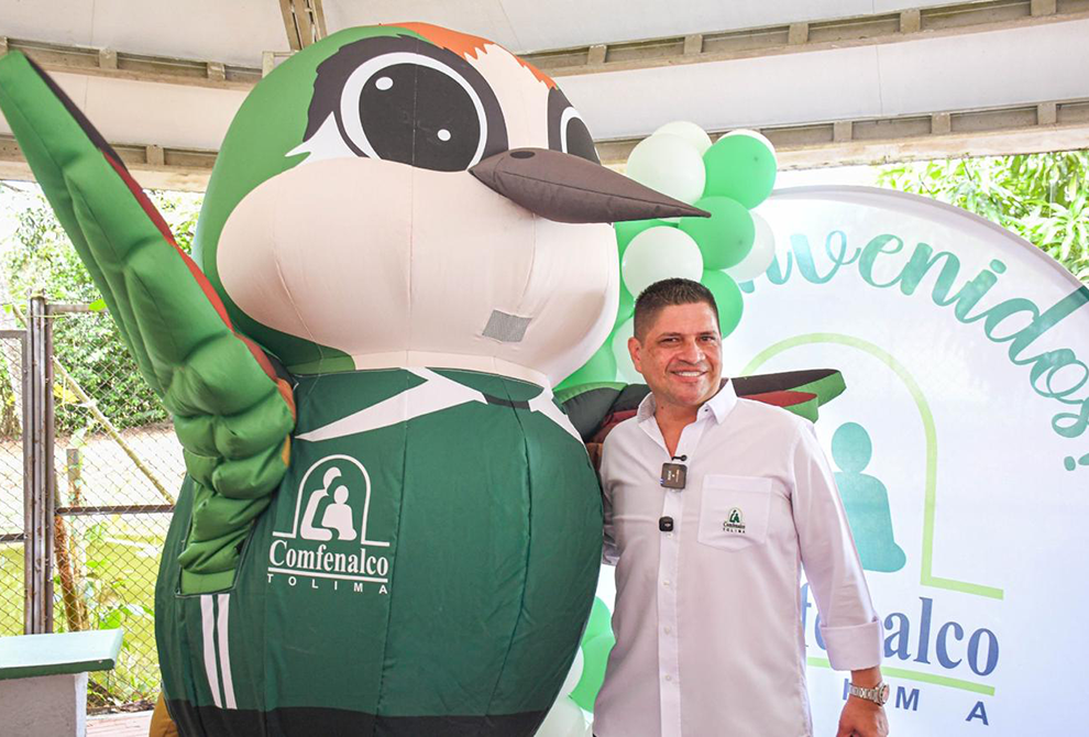 Comfenalco Tolima presenta oficialmente a “TOMI”, su mascota corporativa